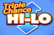TRIPLE CHANCE HI-LO プレイ