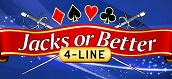 Jacks or Better 4-line プレイ